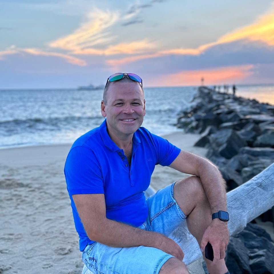 Andrius Valiusis, owner of AV Prime Property Solutions LLC, by the waterfront